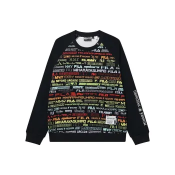 FILA Sweatshirts Men Litchi Red