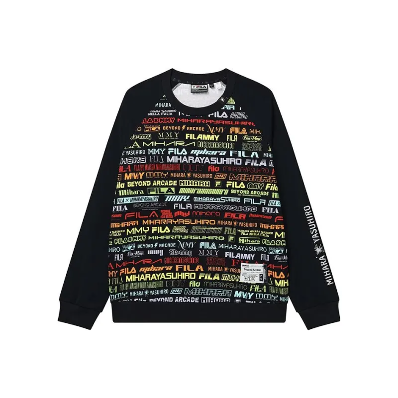 FILA Sweatshirts Men Litchi Red-0