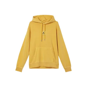 Jordan Flight Fleet Men Casual Long Sleeve Hoodie Ochre