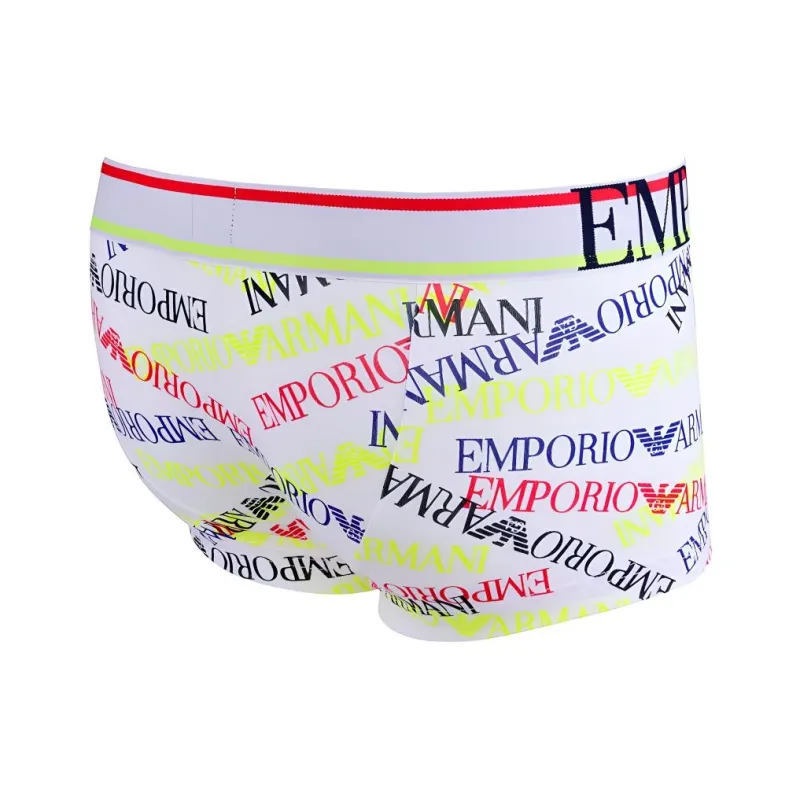 EMPORIO ARMANI SS23 Square-cut Underwear Men's 1 Pack White-2