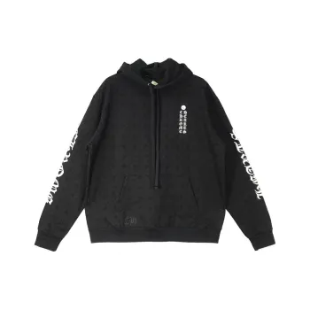 Chrome Hearts Vertical Logo Hoodie
