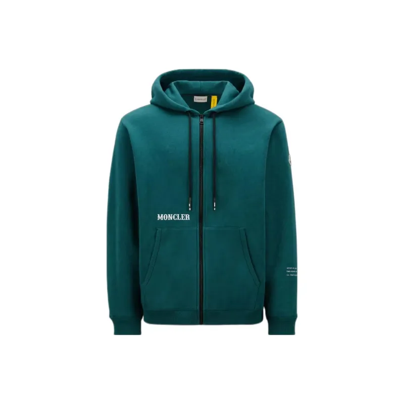 Moncler Sweatshirt Unisex Dark Green-0