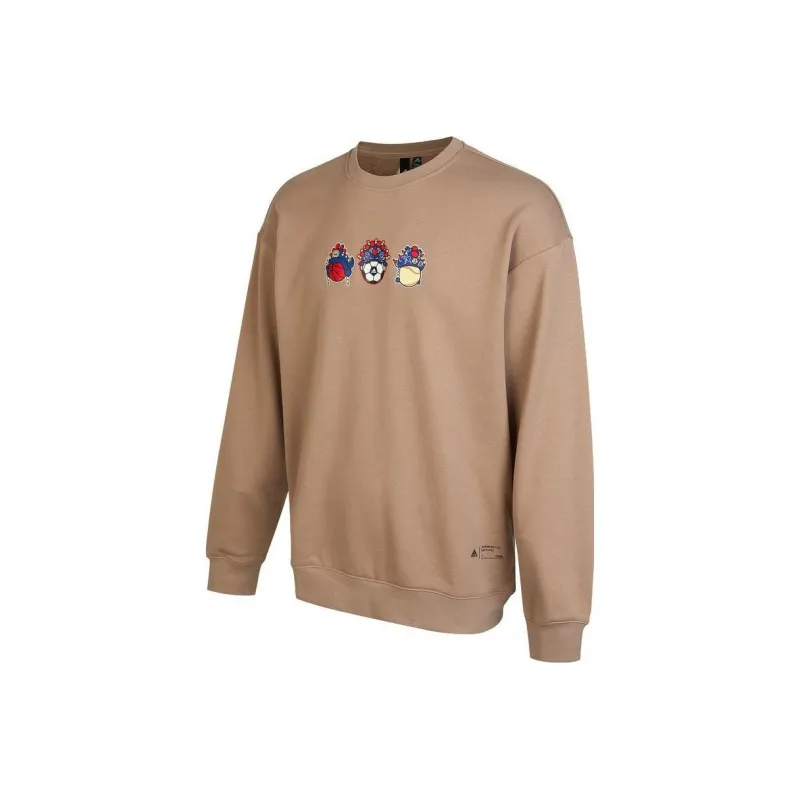 Adidas Sweatshirts Unisex Brown-0