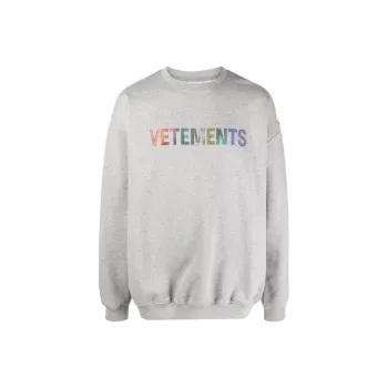 Vetements Sweatshirts Unisex Gray