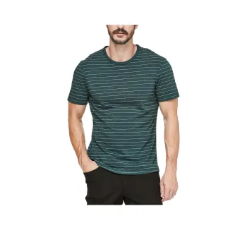 Lululemon 5 Year Basic T-Shirt Men's Green White Stripes