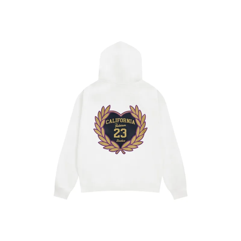 PAULASARA Hooded Casual Raglan Sleeve Thin Fleece Sweatshirt Unisex-0
