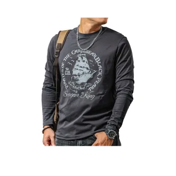 Seasonal Words T Shirt Men's Iron Gray