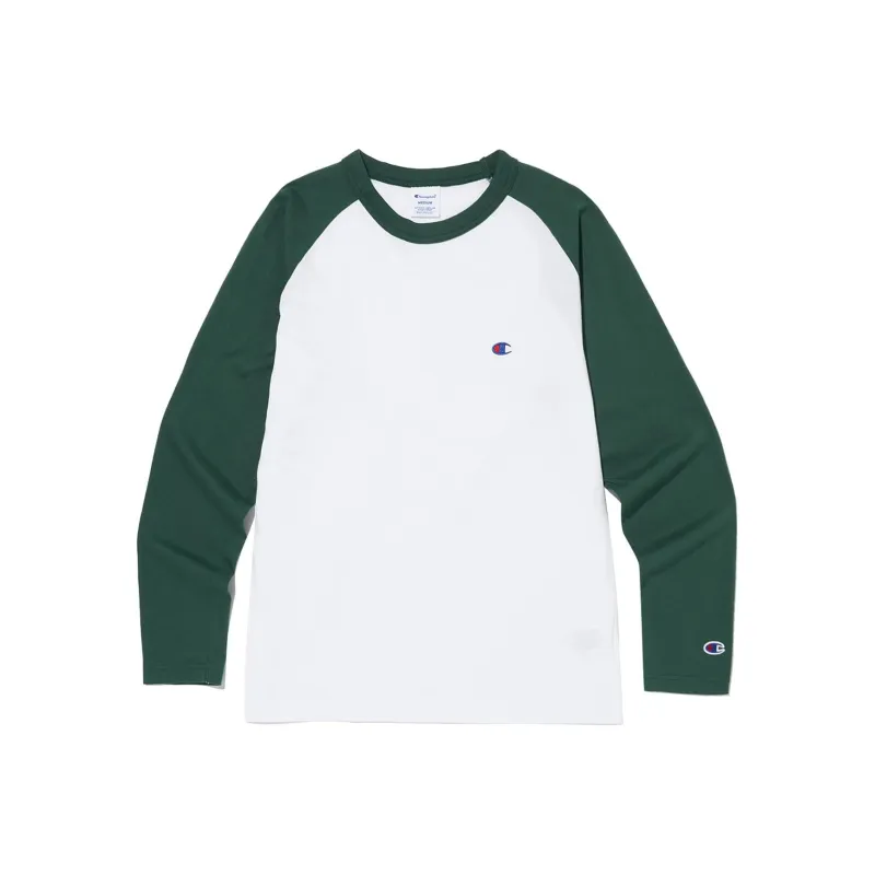 Champion T Shirts Unisex Green-0