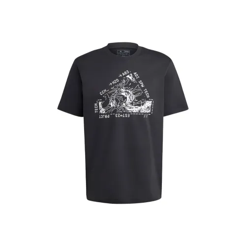 Adidas Free Shipping With AdiClub City Escape Landscape Graphic Tee