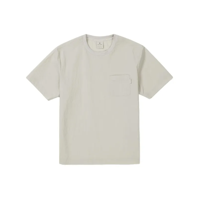 Snow Peak T Shirt Men's Light Beige-0