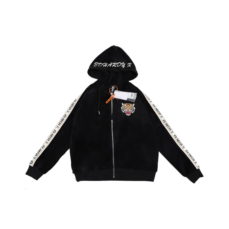 ED HARDY X x Ed Hardy Sweatshirt Unisex Black-0