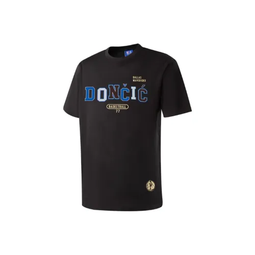 NBA Dallas Mavericks Team T Shirts Unisex Black