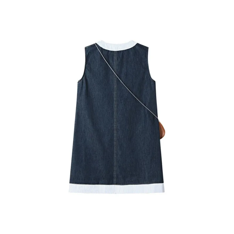 CIVICERA Sleeveless Dress Women's Blue-1
