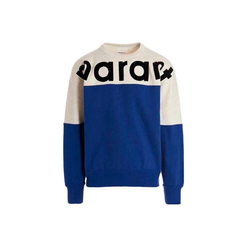 ISABEL MARANT Sweatshirts Men Blue Gray-0