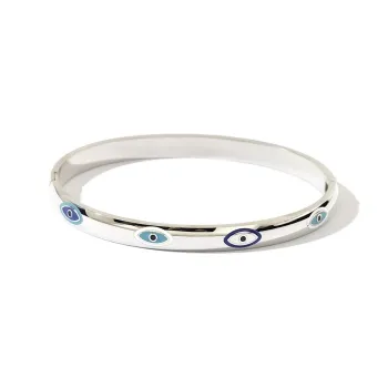 Inkopper Titanium Steel Bangles Unisex