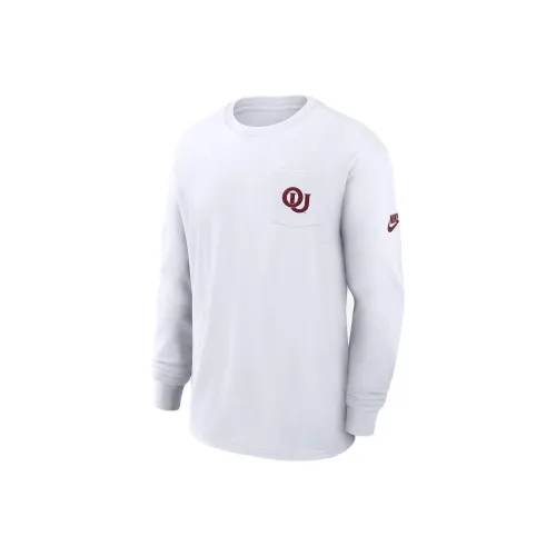 Nike Oklahoma Sooners Legacy Max90 Pocket Men's Nike College Long Sleeve T Shirt