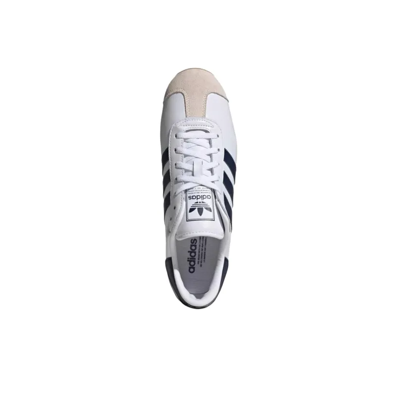 Adidas Originals Country 2 Abrasion Resistant Slip Resistant Low Top Casual Shoes Men's White-5