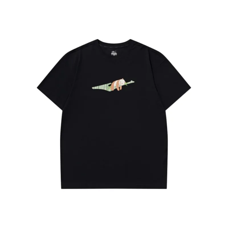 Erke T Shirts Men Jet Black-0