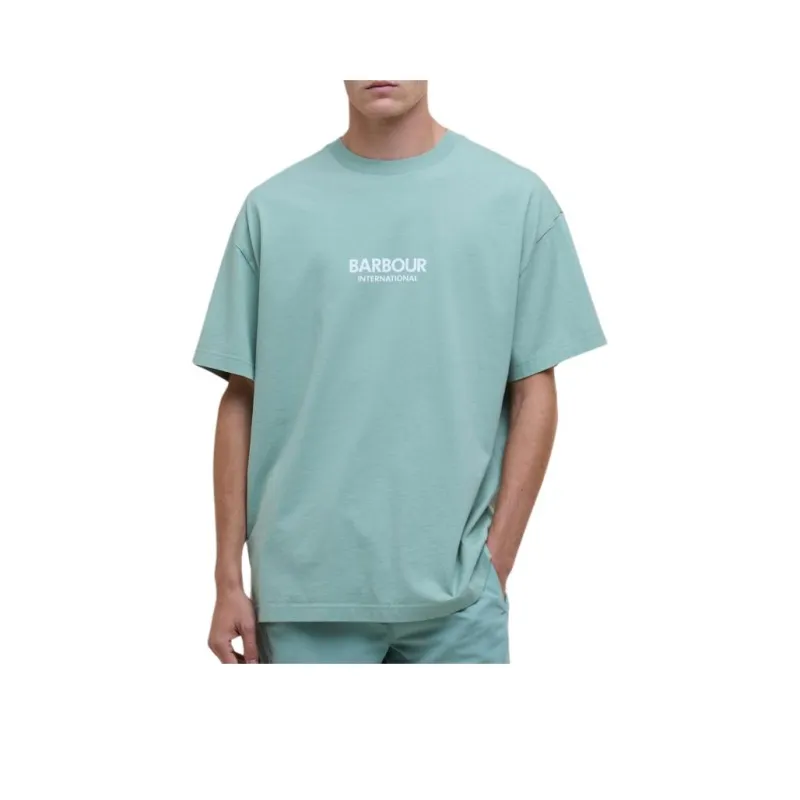 BARBOUR T Shirt Men's Granite Green-0