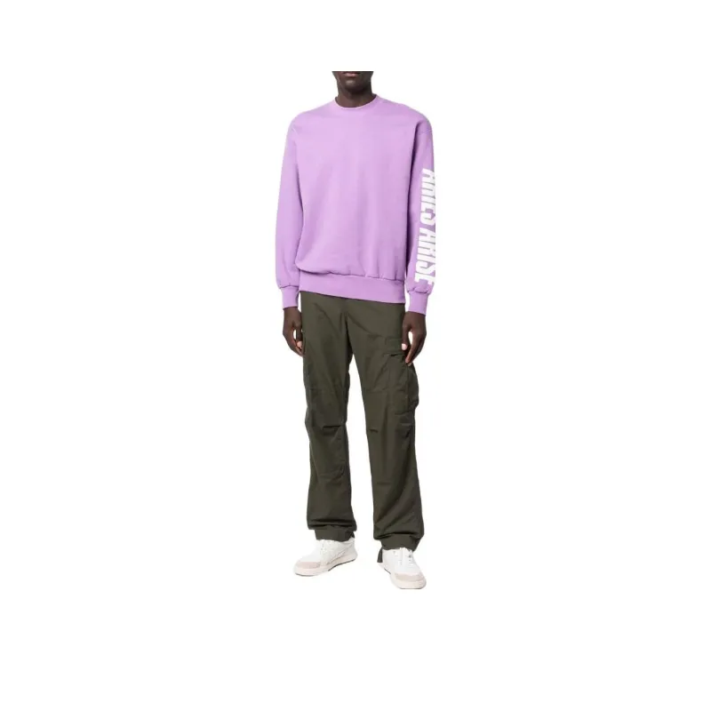 Aries Logo Printed Crewneck Sweatshirt-0