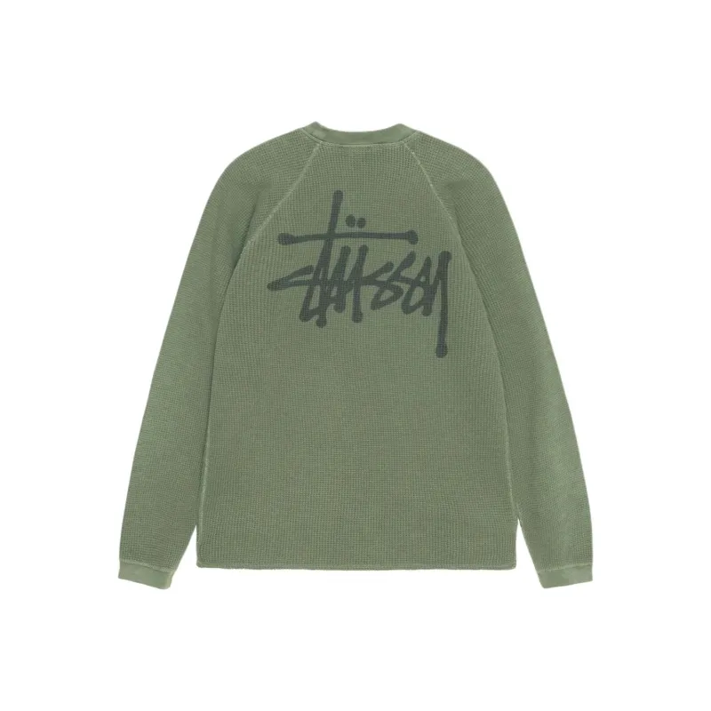 Stüssy Basic Thermal T shirt-15