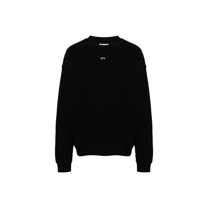 OFF WHITE Logo print Cotton Sweatshirt-0