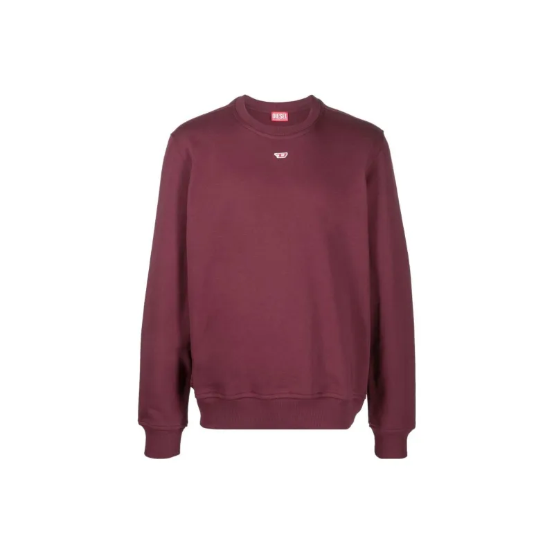 DIESEL Sweatshirts Unisex Deep Red-0