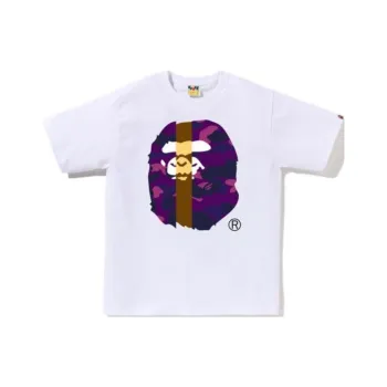 A BATHING APE Color Camo Transform Big Ape Head Tee