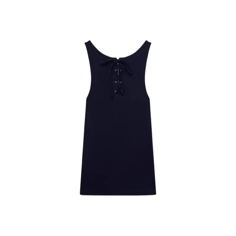 PRADA SS25 Tank Top Women's Marine Blue-1