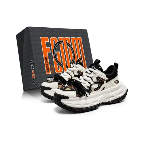 FCMM Anti Slip Wear Resistant Low Top Chunky Sneakers Men's Box Included