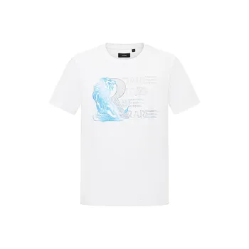 RARE Short Sleeved T Shirts Men's White