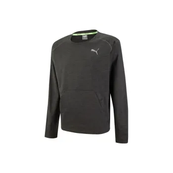 PUMA Four Symbols Sweatshirt Men's Black Gray