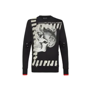 PHILIPP PLEIN Sweatshirts Men Black