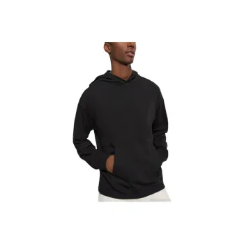 THEORY Layer Hoodie In Cotton Sweatshirt Men's Black