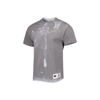 NBA x Mitchell & Ness Golden State Warriors Jason Richardson Above The Rim T-Shirt Men's Gray