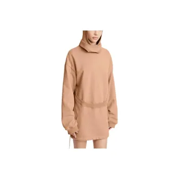 DION LEE Interlock Mask Drawstring Hoodie