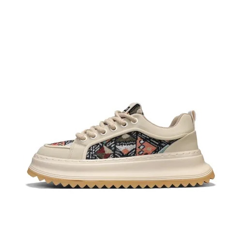 Scout Wolf Non slip Lightweight Low Top Casual Shoes Men's Beige Black