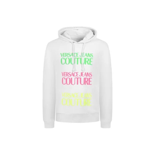 VERSACE JEANS Sweatshirts Men White