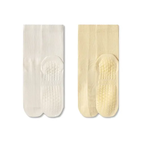 JIAZINI Mid Calf Socks Women's 2 Pack