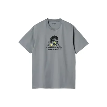 Carhartt WIP FW24 S/S Graphic Works T Shirt T Shirt Unisex Dove Gray