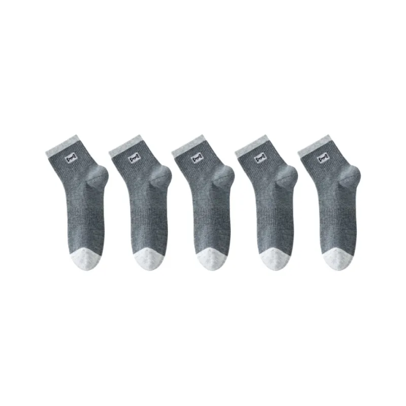 MIIOW Trend Party Series Mid Calf Socks Unisex 5 Pack-16