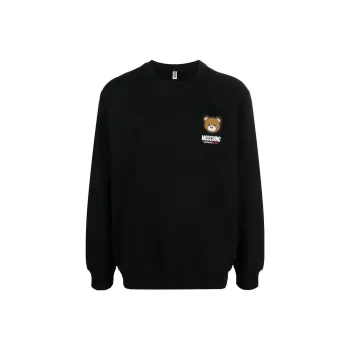 MOSCHINO Raised logo Sweatshirt