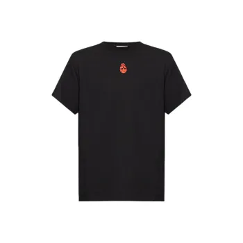 Alexander McQueen Skull Embellished Crewneck T Shirt