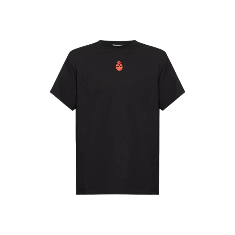 Alexander McQueen Skull Embellished Crewneck T Shirt-0
