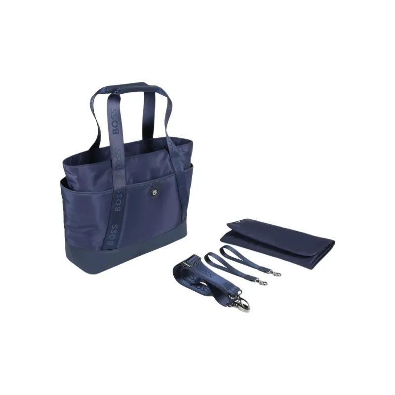 BOSS Polyester Mommy Bag One Shoulder Handbag Kids' Blue-2