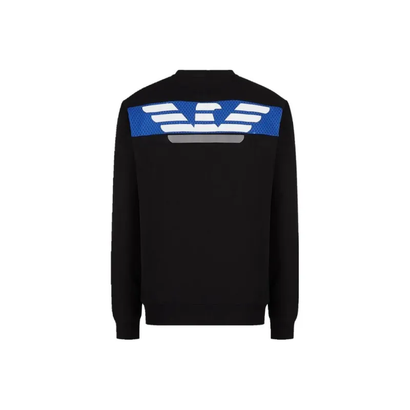 EMPORIO ARMANI EA7 FW22 Sweatshirt Men's Black-0