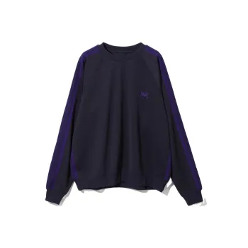 Needles Logo Embroidered Crewneck Sweatshirt