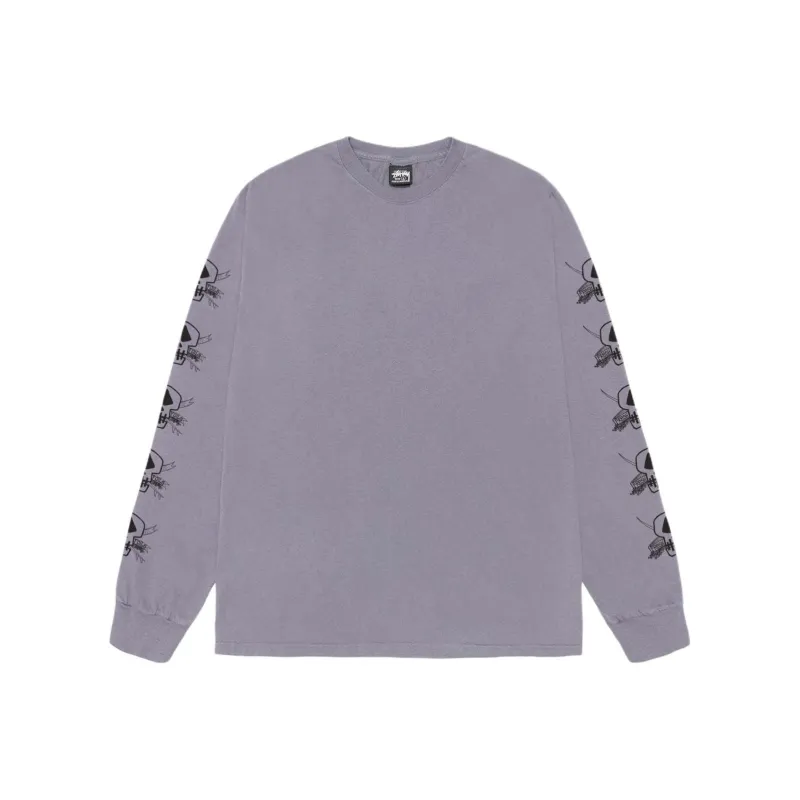 Stussy Foils L/S Pigment Dyed Tee-6