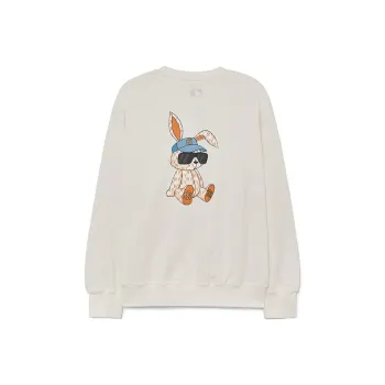 MLB New York Yankees Sweatshirts Unisex Cream