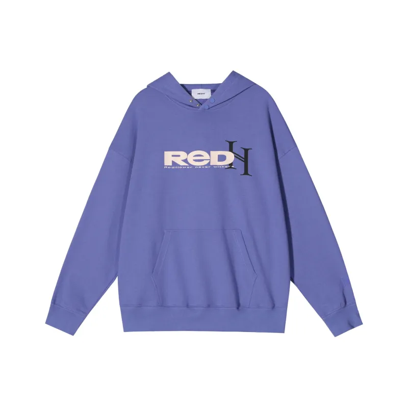 R69 x Redh Hooded Loose Fit Sweatshirt Unisex-8